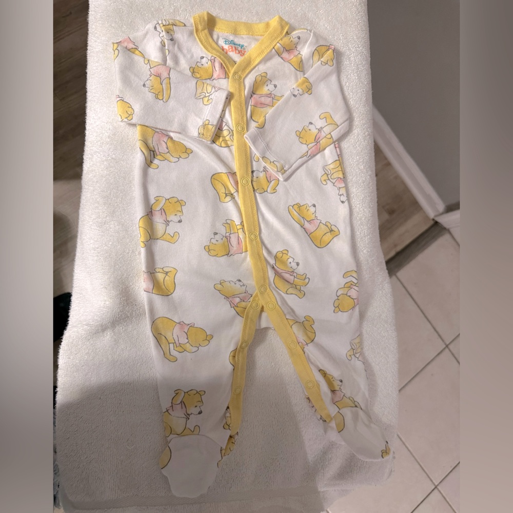Winnie the Pooh footsie pajamas